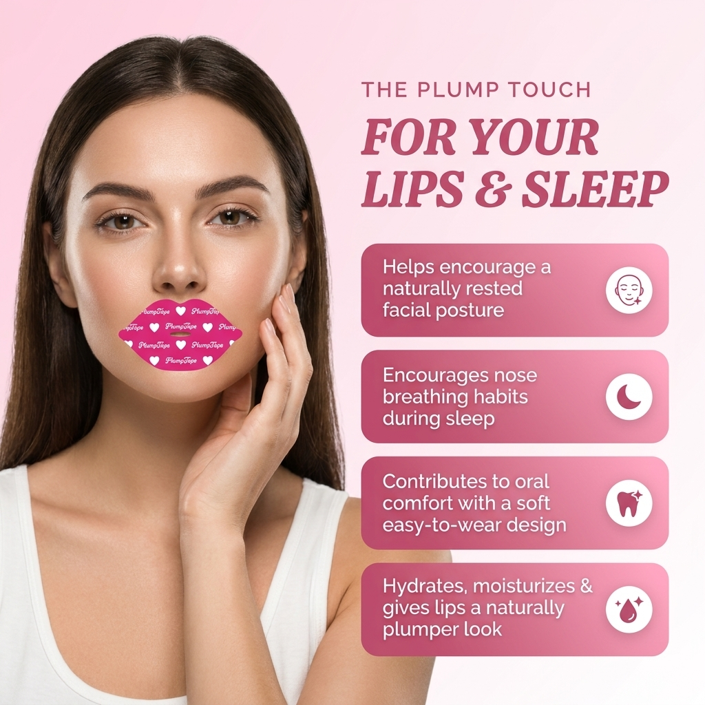 The plump touch — for your lips and sleep