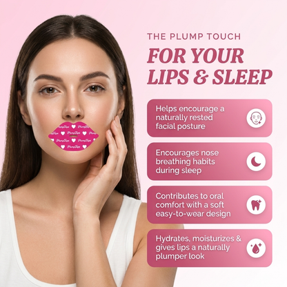 The plump touch — for your lips and sleep