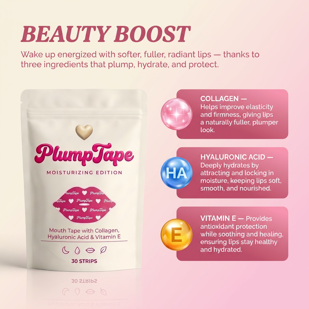 Beauty Boost — Collagen, Hyaluronic Acid, Vitamin E